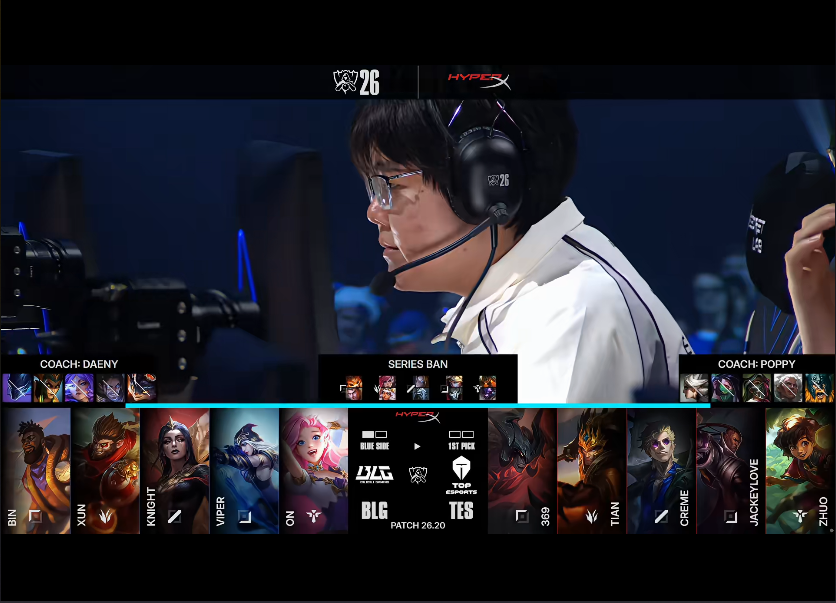 BBIN·宝盈集团 BLG VS TES